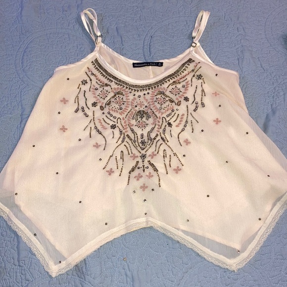 ABERCROMBIE detailed top - Picture 1 of 10
